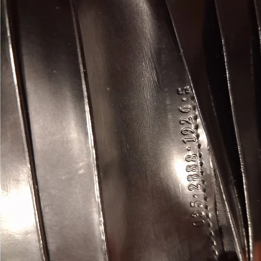 Vintage Gucci Black Patent  Lether  Wallet EUC - Picture 7 of 7